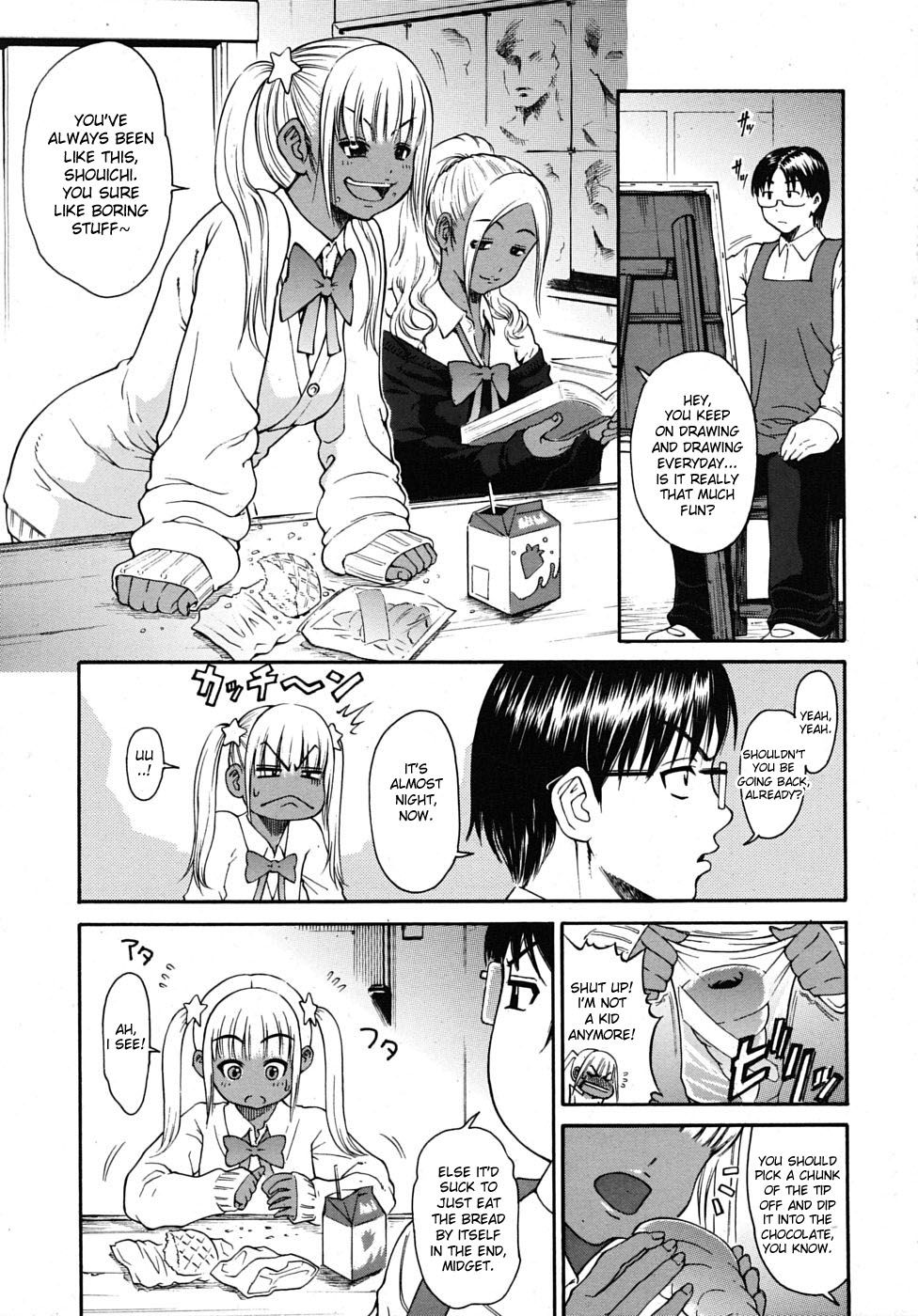 Hentai Manga Comic-Don't Call Me a midget !-Read-1